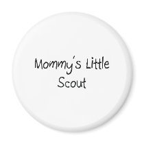 Mommys Little Scout magnets