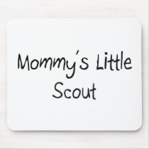 Mommys Little Scout mousepads