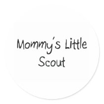 Mommys Little Scout stickers