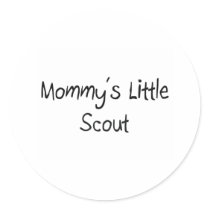 Mommys Little Scout stickers