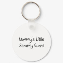 Mommys Little Security Guard keychains