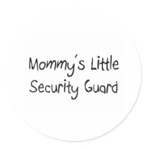 Mommys Little Security Guard stickers by tshirtshirts Mommys Little Security Guard stickers