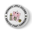 Mommys Little Soldier (Boy) buttons by MilitaryDesigns Mommys Little Soldier (Boy) buttons