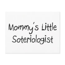 Mommys Little Soteriologist postcards