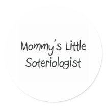 Mommys Little Soteriologist stickers by tshirtshirts Mommys Little Soteriologist stickers