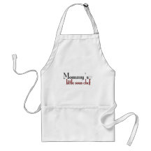 Mommy's little sous chef aprons