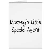 Mommys Little Special Agent Cards