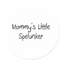 Mommys Little Spelunker stickers