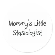 Mommys Little Stasiologist stickers by tshirtshirts Mommys Little Stasiologist stickers