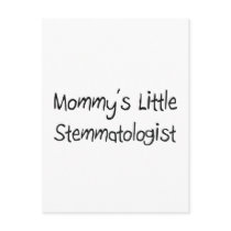 Mommys Little Stemmatologist postcards