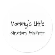 Mommys Little Structural Engineer stickers by tshirtshirts Mommys Little Structural Engineer stickers