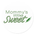 Mommy's little sweet pea stickers by Coolkidstees Mommy's little sweet pea stickers