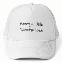 Mommys Little Swimming Coach hats by tshirtshirts Mommys Little Swimming Coach hats