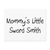 Mommys Little Sword Smith postcards