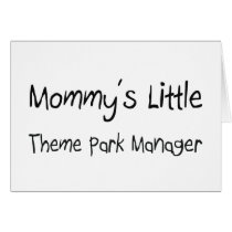 Mommys Little Theme Park Manager cards