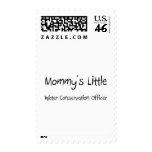 Mommys Little Water Conservation Officer postage