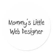 Mommys Little Web Designer stickers