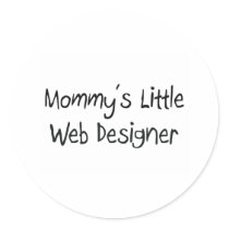 Mommys Little Web Designer stickers