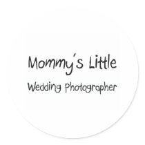 Mommys Little Wedding Photographer stickers