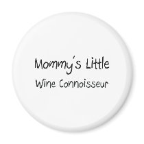 Mommys Little Wine Connoisseur magnets by tshirtshirts Mommys Little Wine Connoisseur magnets