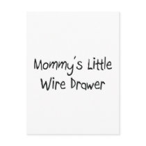 Mommys Little Wire Drawer postcards by tshirtshirts Mommys Little Wire Drawer postcards
