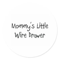 Mommys Little Wire Drawer stickers by tshirtshirts Mommys Little Wire Drawer stickers