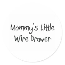 Mommys Little Wire Drawer stickers by tshirtshirts Mommys Little Wire Drawer stickers