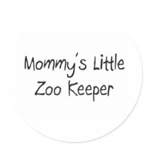 Mommys Little Zoo Keeper stickers