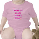 Mommy's LooksDaddy's wallet t-shirts