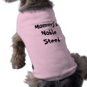 Mommy's Noble Steed pet clothing