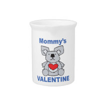 Mommy's Valentine Pitcher