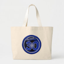 Mom's 30th Birthday Gifts Canvas Bags