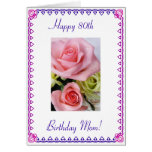 Mom's 80th Birthday Cards