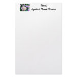 Mom's Against Drunk Drivers stationery Floral