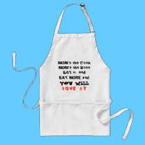 MOM'S APRON BOSS COOK aprons