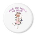 Moms Are Angels on Earth magnets