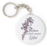 Moms Are Gifts Keychain
