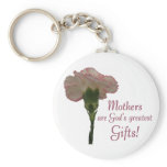 Moms Are Gifts Keychain