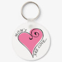 Mom's Are Love Keychain