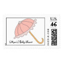 (Mom's) Baby Shower Postage postage