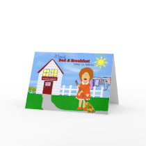 Mom's Bed and Breakfast Card by nextstopitaly Mom's Bed and Breakfast Card