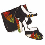 mom's classy shoe and bag photo sculptures