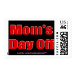 Mom's Day Off, Red & Black Postage