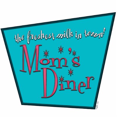 Mom s Diner  Breastfeeding Photo Cutout by JaZilla