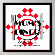 Mom's Diner . Posters
