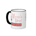 Mom's Diner Retro Waitress Blonde mugs