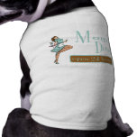 Mom's Diner Retro Waitress Brunette Dog Clothing