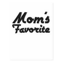 Mom's Favorite Post Card
