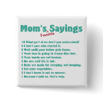Mom's favorite sayings on gifts for her. pins