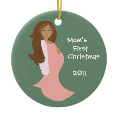 Mom&#39;s First Christmas Ornament - Personalized